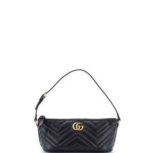 Gucci Gg Marmont Pochette Shoulder Bag #258244G10B